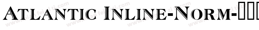 Atlantic Inline-Norm字体转换
